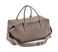 BagBase BG760 Boutique Weekender - Luxurious Leather-Look PU - Ideal for Stylish Travellers & Weekend Getaways - Taupe