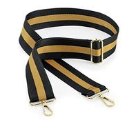 BagBase BG765 Boutique Adjustable Bag Strap - Black/Mustard