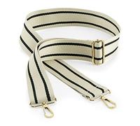 BagBase BG765 Boutique Adjustable Bag Strap - Oyster/Black