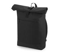 BagBase BG855BLAC Roll-top Backpack Black Bg855 - Black, M