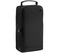 Bagbase - Black/Black Shoe Bag and Accessory Bag - Travel Essentials, for Men and for Women - Waterproof Sports Bag and Wash Bag