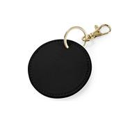 Bagbase Boutique Circular Key Clip in Black Bagbase Black One Size