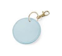 Bagbase Boutique Circular Key Clip in Blue Bagbase Blue One Size