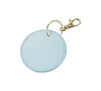 Bagbase Boutique Circular Key Clip in Blue Bagbase Blue One Size