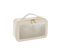 Bagbase Boutique Clear Window Travel Pack in Natural Bagbase Natural