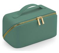 Bagbase Open Flat Accessory Case – Travel Makeup Cosmetic Bag with Zip – 100% PU (leather-look)