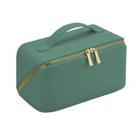 Bagbase Boutique Open Flat Toiletry Bag in Green Bagbase Green