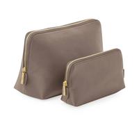 Bagbase Boutique Toiletry Bag in Taupe Bagbase Taupe