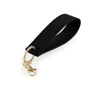 Bagbase Boutique Wristlet Keyring in Black Bagbase Black One Size