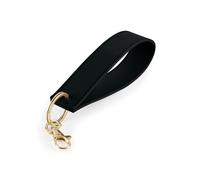 BagBase Boutique Wristlet Keyring (One Size) (Black)