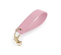 BagBase Boutique Wristlet Keyring (One Size) (Dusky Pink)