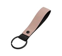 BagBase - Car Keychain Matte 100% Recycled Polyester Leather - Nude Pink Accessory For Key Ring - Travel Essentials, Mens Wallets, Womens Wallet, Unisex