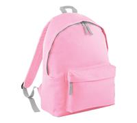 Bagbase Childrens/kids Fashion Backpack Clic Pink/light Grey (One Size)