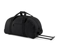 BagBase Bg023Blac Classic Wheelie Holdall Black Bg023 - Black, Medium