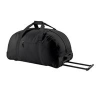 BagBase Bg023Blac Classic Wheelie Holdall Black Bg023 - Black, Medium