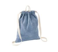 Bagbase Denim Drawstring Bag PC5789