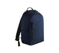 BagBase Everyday Carry 22 Litre Backpack - Navy, Water Resistant Recycled Polyester, 16” Laptop and Tablet Sleeves, Padded Straps & Back Panel, Multiple Zippered Pockets, Made for Personalisation