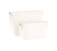 (19cm x 18cm x 9cm, Soft White) Bagbase Felt Accessory Bag