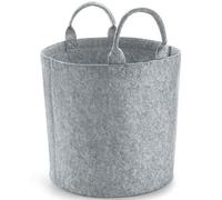 Bagbase Felt Laundry Basket Grey Melange Melange (30Cm X 30Cm)