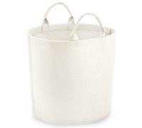 Bagbase Felt Laundry Basket Soft White (40Cm X 40Cm)