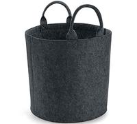 Bagbase Felt Trug (40cm x 40cm) (Charcoal Melange)