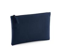 Bagbase Grab Zip Pocket Pouch Bag in Navy Bagbase Navy