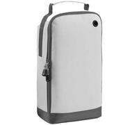 Bagbase - Ice Grey Shoe Bag and Accessory Bag - Travel Essentials, for Men and for Women - Waterproof Sports Bag and Wash Bag