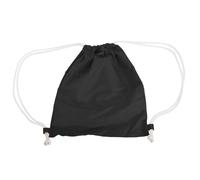 (One Size, Black) Bagbase Icon Drawstring Bag/Gymsac
