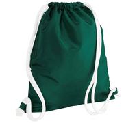 Bagbase Icon Drawstring Bag in Bottle Green Bagbase Bottle Green