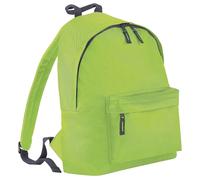 Junior Fashion Backpack (14 Litres) - Limegraphite - Lime/graphite