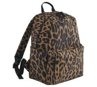 Bagbase Leopard Print Mini Backpack