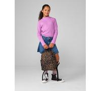 BagBase Leopard Print Mini Backpack with Padded Back Panel