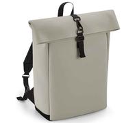 BagBase Matte PU Roll-Top Backpack BG335