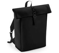 BagBase Matte PU Roll-Top Backpack BG335
