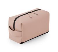 Bagbase Matte PU Toiletry Bag in Light Pink Bagbase Light Pink