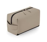 Bagbase Matte PU Toiletry Bag in Pink Bagbase Pink