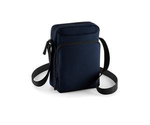Bagbase Men's Across Shoulder Strap Cross Body Bag Pack of 2 in Navy Bagbase Navy One Size