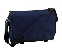 Bagbase Men's Adjustable Messenger Bag (11 Litres) in Navy Bagbase Navy