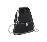 Bagbase Men's Athleisure Drawstring Bag in Black Bagbase Black