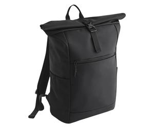 Bagbase Men's Athlux Roll Top 20L Backpack in Black Bagbase Black