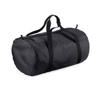 Bagbase Men's Barrel Bag Duffle Water Resistant (32 Litres) Pack of 2 in Jet Black Bagbase Jet Black One Size