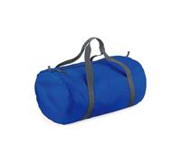 Bagbase Men's Barrel Packaway Duffle Bag in Pale Blue Bagbase Pale Blue One Size
