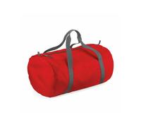 Bagbase Men's Barrel Packaway Duffle Bag in Red Bagbase Red One Size