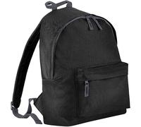 BagBase Men's BG125 agbase Fashion Backpack/Rucksack (18 litres) (One Size) (Black)