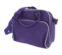Bagbase Men's Compact Dance Messenger Bag (15 Litres) in Purple Bagbase Purple