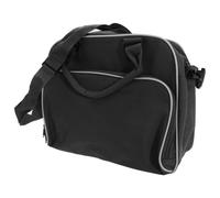 Bagbase Men's Compact Dance Messenger Bag (15 Litres) in True Black Bagbase True Black