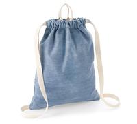 Bagbase Men's Denim Gymsac in Light Blue Bagbase Light Blue