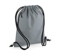 Bagbase Men's Drawstring Bag in Mid Grey Bagbase Mid Grey