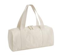 Bagbase Men's Edit Canvas Duffle Bag One Size in Natural Bagbase Natural One Size