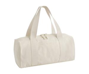 Bagbase Men's Edit Canvas Duffle Bag One Size in Natural Bagbase Natural One Size